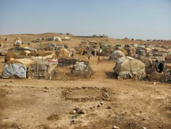 Klimaflüchtlinge Fluechtlingskamp