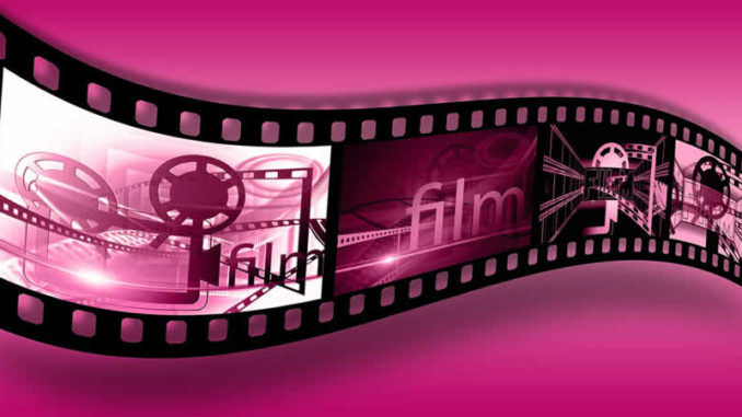 Film-Filmrolle-demonstration