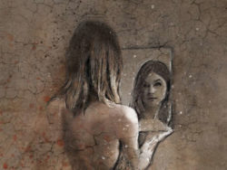  Selbstvertrauen-frau-spiegel-zeichnung-woman
