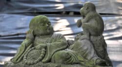 junge-buddha-affe-stone-carving-