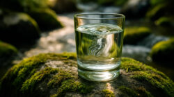 Heilkräfte des Lebendigen Wassers in einem Glas