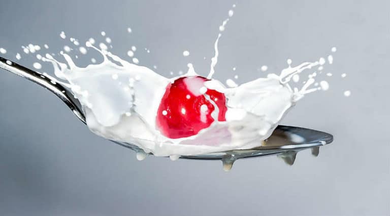 kirsche-milk-splash