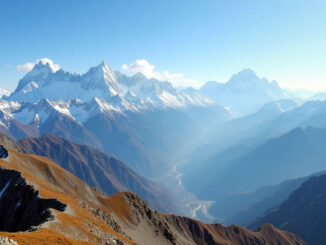 Himalaya Bergpanorama