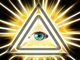 Auge Dreieck Strahlen Wahrheit Leben Bewussstsein eye