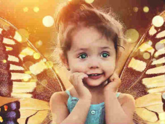 Zauber-Magie-Fantasie-Kindheit-Schmetterling-child