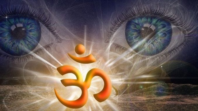 Corona Pandemie-spirituell-augen-om-background