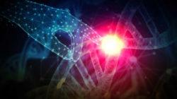 Frequenzen Wunder des Universums Schwingung hand Genome Genetic Epigenetics