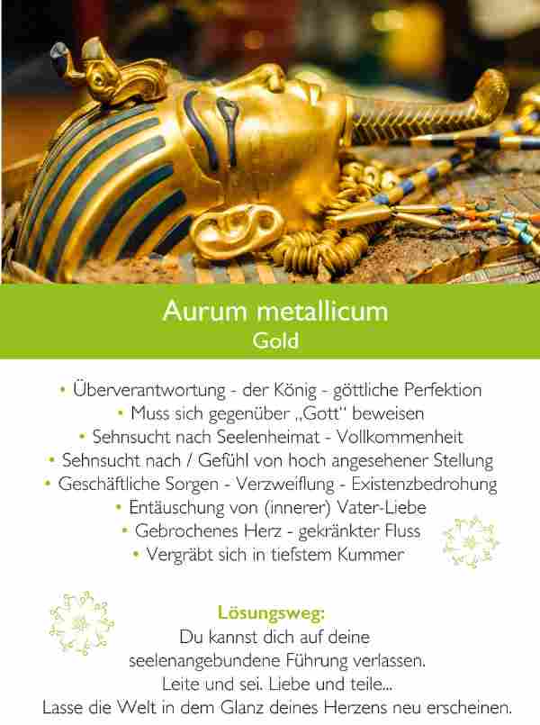 aurum metallicum gold kim fohlenstein