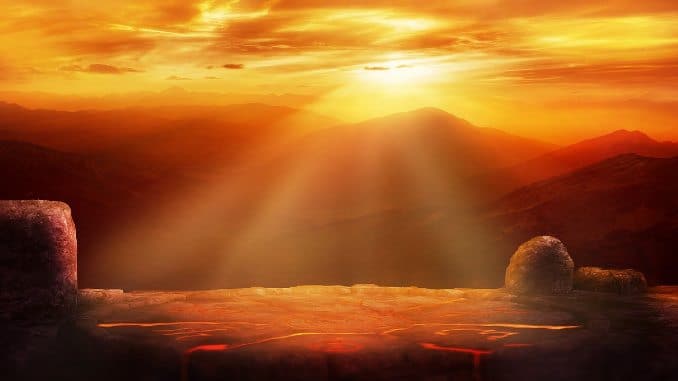 abendrot berg fantasy