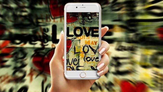 display digital liebe hd wallpaper