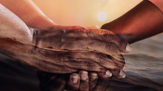 wasser haende hands