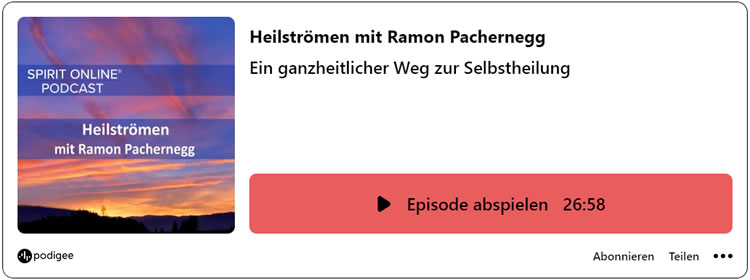 Podcast Heilstroemen ramon pachernegg 06-10-2022