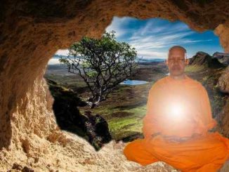 moench meditation natur buddhist
