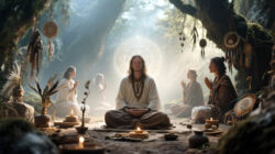 alte spiritueller Praktiken werden angewandt