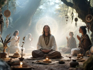 alte spiritueller Praktiken werden angewandt