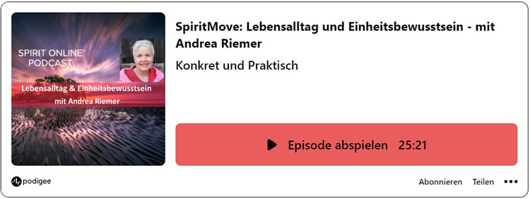 podcast move Einheitsbewusstsein Lebensalltag andrea riemer 14-02-2023