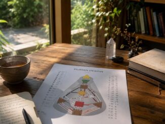 Human Design Gemütlicher Arbeitsplatz mit Sonnenschein