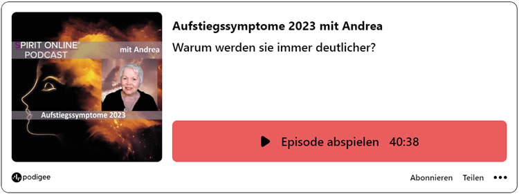 podcast solo Aufstiegssymptome 2023 01-06-2023