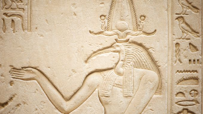 hieroglyphen aegyptischer gott toth