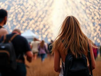 Angst etwas zu verpassen und daher schnell zum Festival