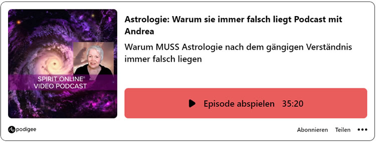 video podcast Astrologie 21-12-23 Andrea Riemer