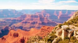 Reise in die USA im Bild ein Canyon