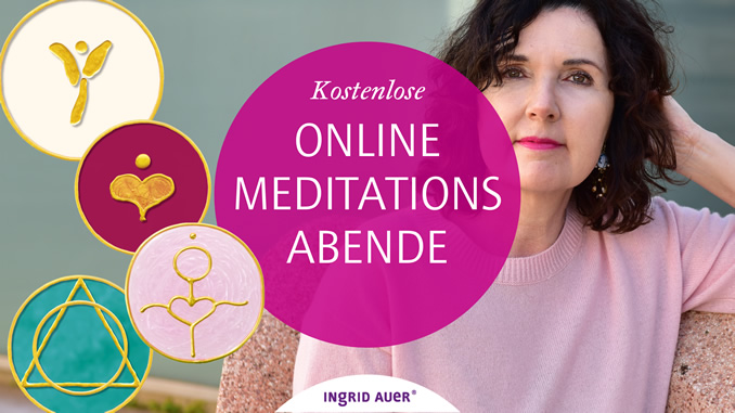 Banner Ingrid Auer Meditationsabend