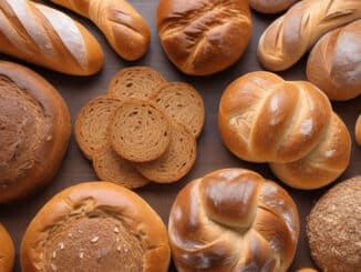 Brot in verschiedenen Sorten