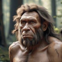 Verbindung von Evolution und Spiritualität Neandertaler