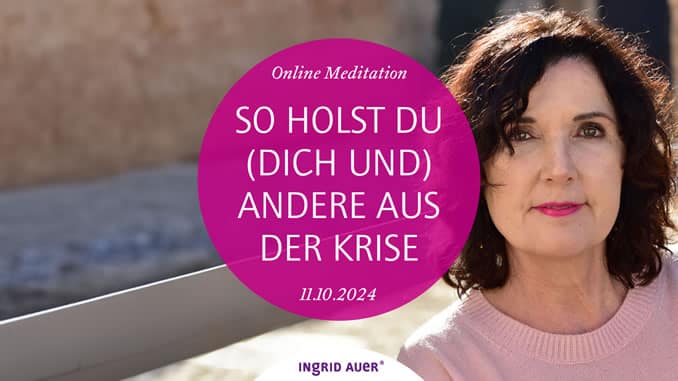 Banner Ingrid Auer Meditationsabend