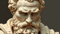 Socrates Wisdom Skulptur Sokrates