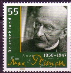 MAX PLANCK Briefmarke