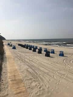 Ostsee-Prinzessin Usedom besuchen strandkoerbe usedom