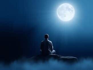 Meditation bei Vollmond