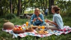 Wie Essen die Seele beeinflusst ist beim Picknick zu spüren