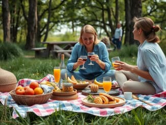 Wie Essen die Seele beeinflusst ist beim Picknick zu spüren