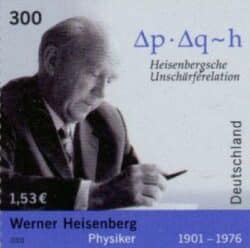 HEISENBERG Briefmarke