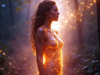 spirituelle Anatomie am Beispiel einer Frau