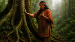 Prince William - indigene Weisheit einer Frau im Urwald