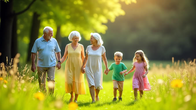 Zusammenhalt im Alltag mit Familie und Freunden