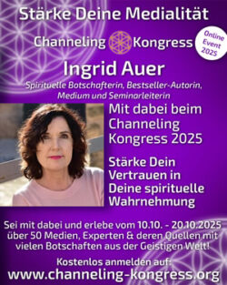 Banner Ingrid Auer Channeling Kongress