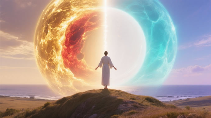 678-381-Vereinigung-Gegensaetze-meer-KI-FP Gottes Zorn kann sich in Gegensätzen zeigen