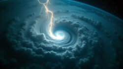 Wie ist Gott entstanden Sturm der Elemente Blitze Kosmos