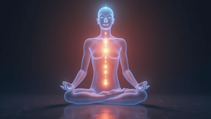 Feinstofflicher Körper stilisiert