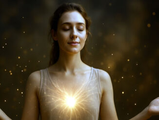 Hingabe einer Frau an die Wandlung