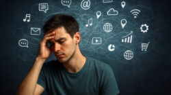 Kontemplation Warum die Sehnsucht nach innerer Ruhe immer stärker wird müder gestresster Mann