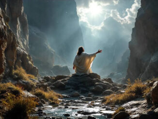 Prediger in einer Höhle