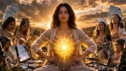 Weibliche Spiritualität Spiegel der inneren Stärke