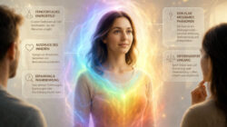 Aura Bedeutung Aura und Frau Seitenbild