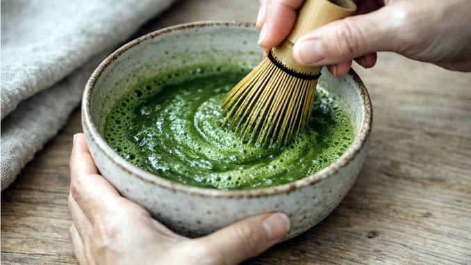 Zubereitung Matcha Tee